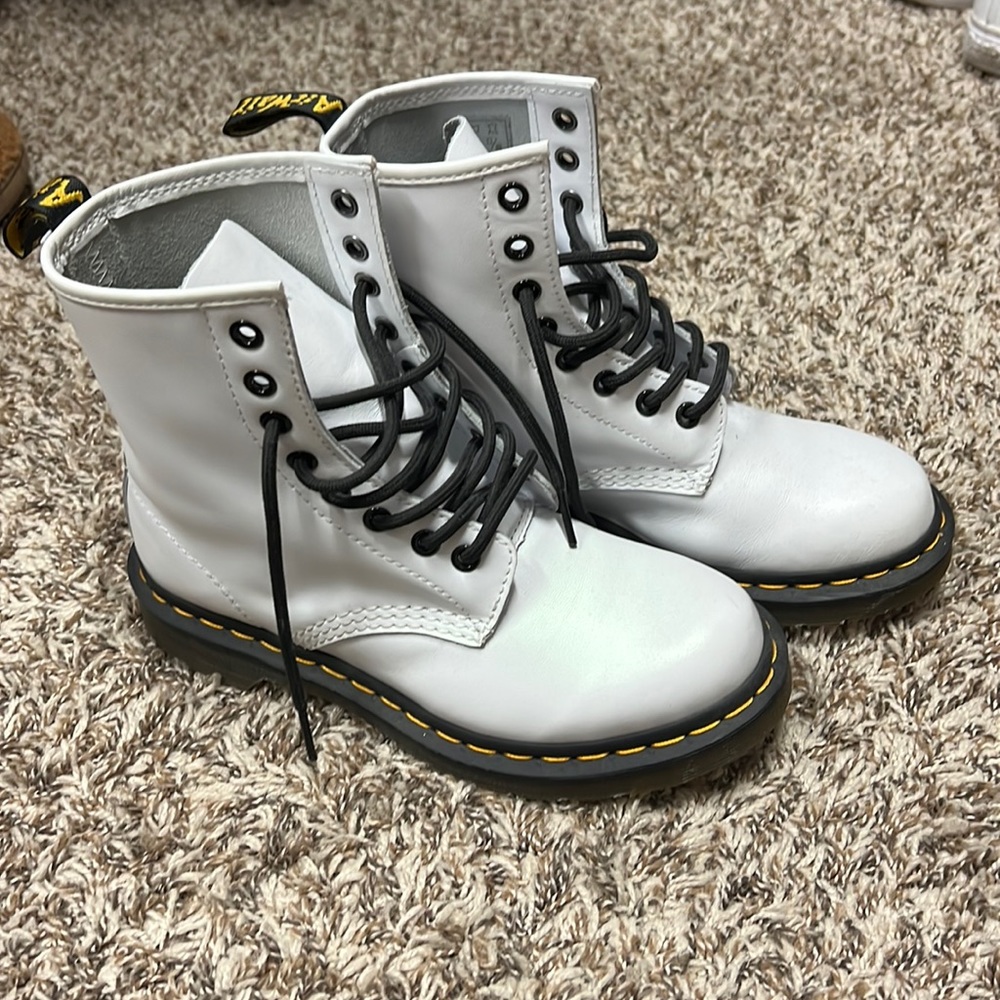 White Doc Martens